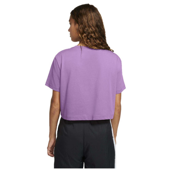 Nike Γυναικεία κοντομάνικη μπλούζα Sportswear Essential crop